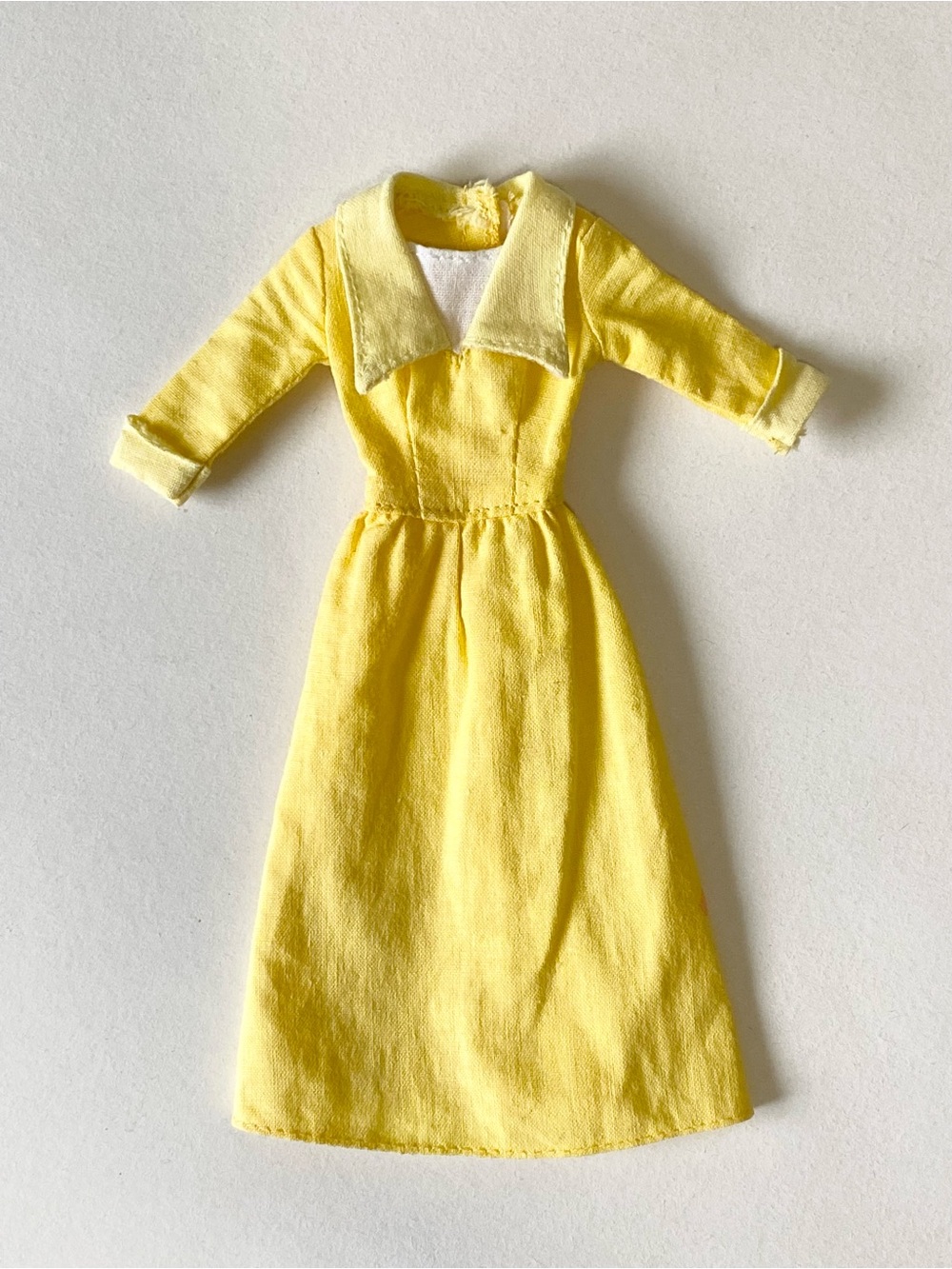 Disney Store Tiana Princess and the Frog Doll Yellow Work Dress ONLY